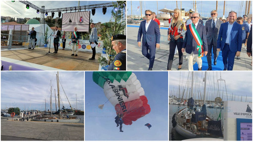 Imperia, al via le Vele d'Epoca. Il sindaco Scajola: &quot;Splendida vetrina del nostro territorio&quot; (foto e video)