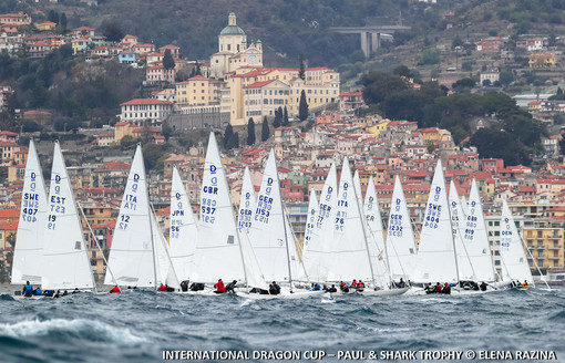 Tornano a Sanremo gli splendidi “dragone” per l' International Italian Dragon Cup Paul&amp;Shark Trophy