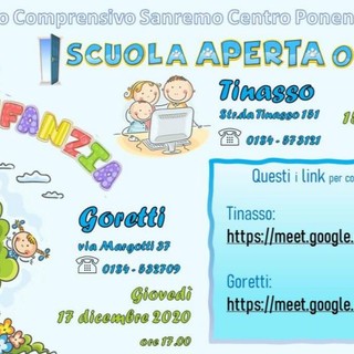 Sanremo: giovedì prossimo il 'virtual tour' per i genitori della scuola dell'infanzia 'Maria Goretti'