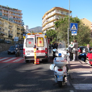 Sanremo: investita sulle strisce pedonali, 56enne portata d'urgenza al Pronto Soccorso