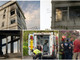 Sanremo: secondo incendio in tre giorni a Villa Helios, clochard ricoverati (foto)