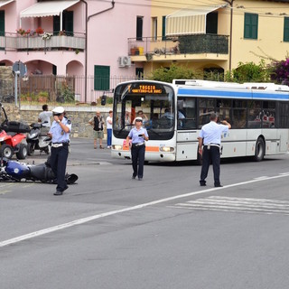 Taggia: è morto all'ospedale di Sanremo il centauro 46enne protagonista dell'incidente di oggi pomeriggio in via San Francesco