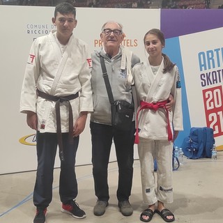 Judo Club Sakura di Arma di Taggia, esordio in nazionale per Giada Lo Gerfo e Marco Brigliadori