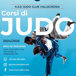 Vallecrosia: lunedì 16 settembre riprendono i corsi del judo club