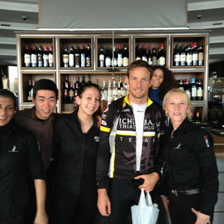 Jenson Button al Victory Morgana Bay