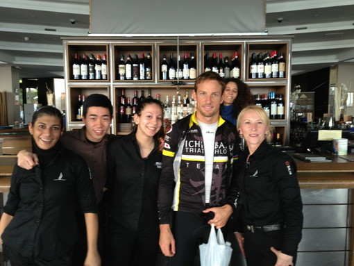 Jenson Button al Victory Morgana Bay