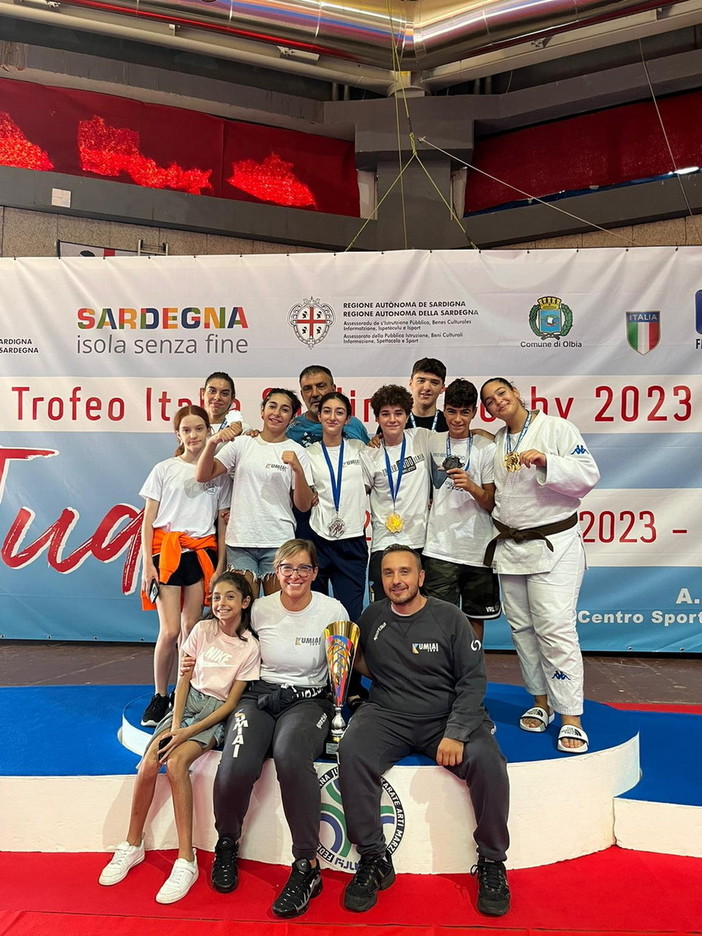 Weekend di grandi soddisfazioni per il Judo Sanremo Kumiai al Trofeo Italia Under 15 in Sardegna