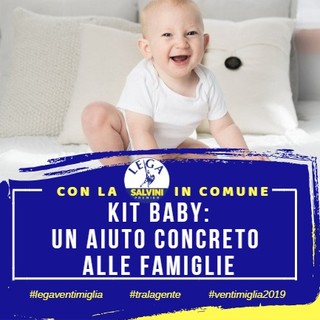 Ventimiglia: 'Baby Kit', un punto del programma elettorale della Lega di Salvini