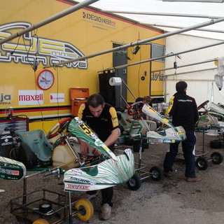 Go Kart: il sanremese Kevin Liguori ed Erica Gallina in pista a Sarno