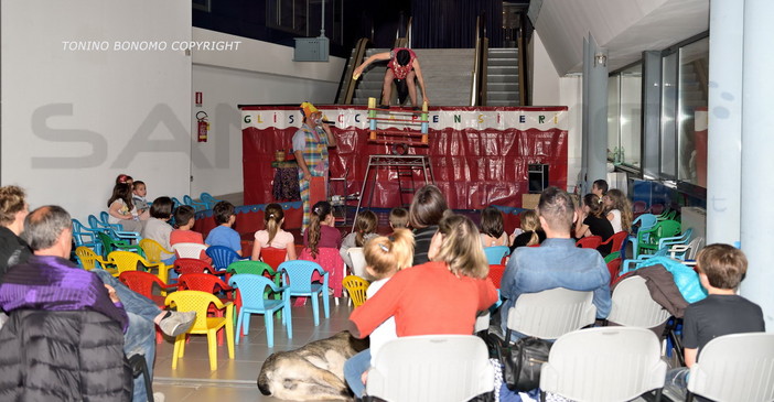 Sanremo: 'Kinder Time', il primo Villaggio Creativo al Palafiori. Le foto di Tonino Bonomo