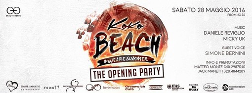 Imperia: domani sera grande Opening Party per l'inaugurazione della stagione del Koko Beach