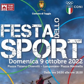 Taggia, un intero pomeriggio dedicato allo sport e alle associazioni del territorio