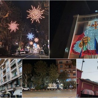 Ventimiglia si prepara al Natale: iniziata l'installazione delle luminarie (Foto e video)