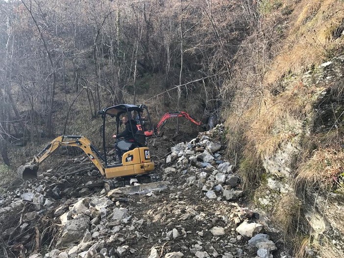 Mendatica: al via il ripristino del sentiero delle cascate dell'Arroscia. Il Sindaco: &quot;Grazie al Parco delle Alpi Liguri&quot;