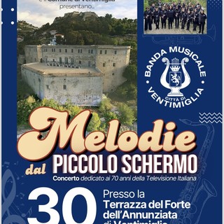 Domani concerto sotto le stelle della Banda Musicale “Città di Ventimiglia”