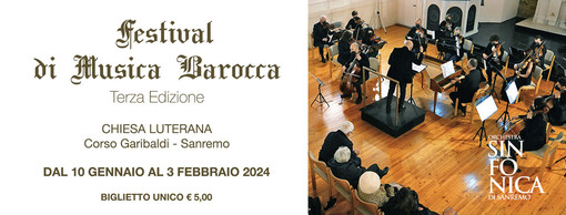 Il “Festival di Musica Barocca” dell’Orchestra Sinfonica di Sanremo torna con otto imperdibili concerti