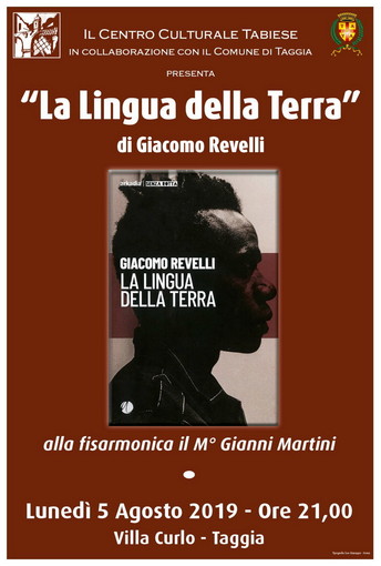 Taggia. domani sera, presentazione libro di Giacomo Revelli 'La lingua della terra'