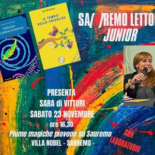 Sanremo, l’arte come strumento per sognare:  la fantasia di Sara Di Vittori protagonista a Villa Nobel