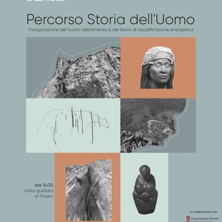 Ventimiglia: nuovo percorso espositivo per il Museo dei Balzi Rossi, sabato l'inaugurazione