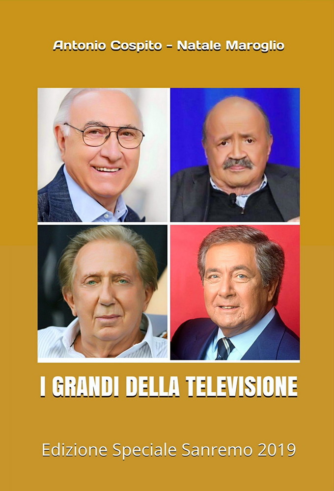 In occasione del Festival di Sanremo 2019, presentazione libro 'I Grandi della Televisione'