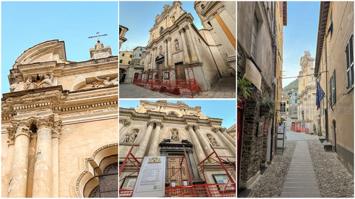 Il Duomo di Badalucco chiude per restauri: i lavori dureranno un anno