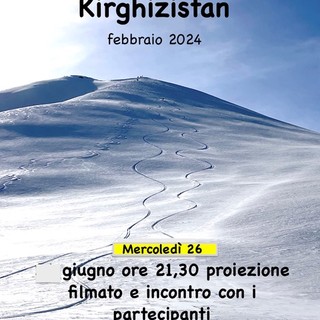 Sanremo, mercoledì incontro al club alpino italiano sulla spedizione in Kirghizistan