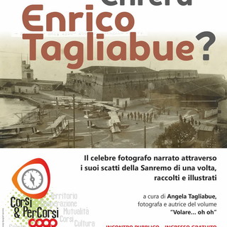 Sanremo: 'Chi era Enrico Tagliabue?', conferenza Sala Punto di Incontro della Coop