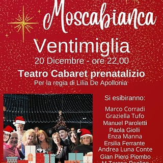 Ventimiglia, domani spettacolo di Natale al club jazz Mosca Bianca