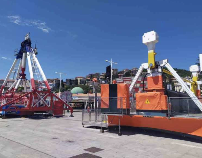 Imperia, il Luna Park trasloca da Porto Maurizio a Oneglia