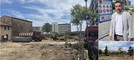 Vallecrosia, area del parcheggio 'Goso': iniziati i lavori di riqualificazione (Foto)