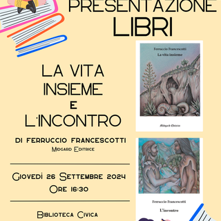 Bordighera, giovedì incontro alla biblioteca civica  con l'autore Ferruccio Francescotti