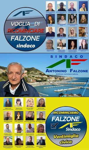 Elezioni a Ventimiglia: questa sera il candidato a sindaco Antonino Falzone presenta liste e programma