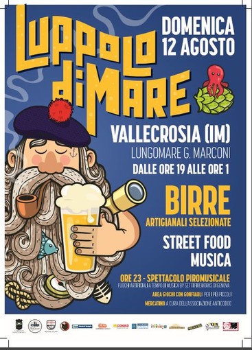 Vallecrosia: domenica la quinta edizione di &quot;Luppolo di Mare&quot;, per gli amanti della birra artigianale