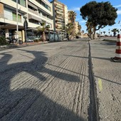 Ventimiglia, decoro e sicurezza: iniziati i lavori di asfaltatura in passeggiata Oberdan