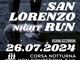 Domani sera la 1° edizione della “San Lorenzo Night Run”