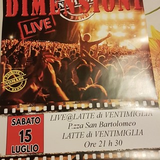 Doppio appuntamento il fine settimana prossimo per la  Nomadi Tribute Band ‘Le Dimensioni’