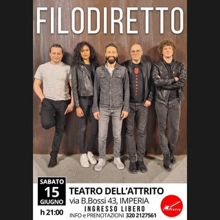 I Filodiretto in concerto al Teatro dell'Attrito: appuntamento il 15 giugno