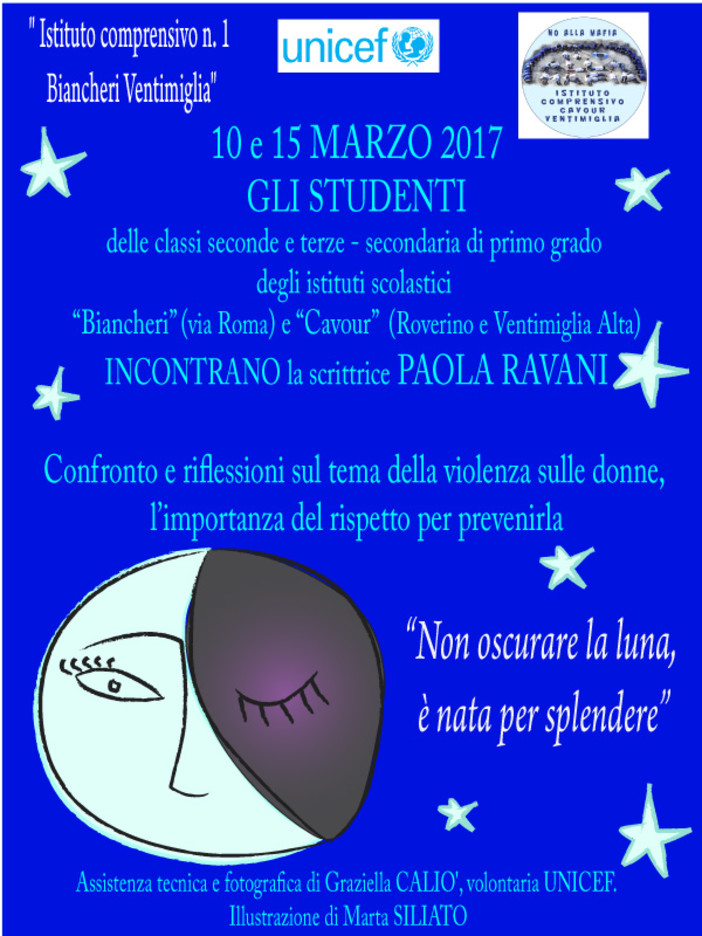 Nelle scuole di Ventimiglia due incontri per la prevenzione da bullismo, discriminazione e violenza in genere