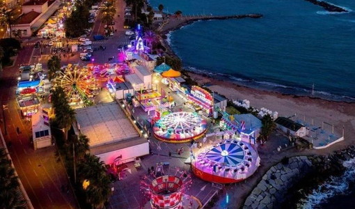 Inaugurazione del Luna Park a Sanremo