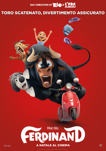 Riva Ligure: questa sera, cinema all'aperto con proiezione film d'animazione 'Ferdinand'