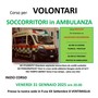 La Croce Verde Intemelia di Ventimiglia organizza il corso per &quot;volontari soccorritori in ambulanza&quot;