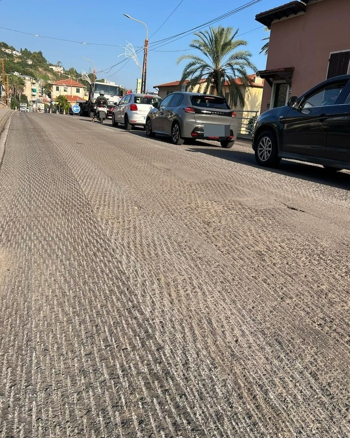 Bordighera, prosegue il piano asfalti: iniziati i lavori in via Arziglia