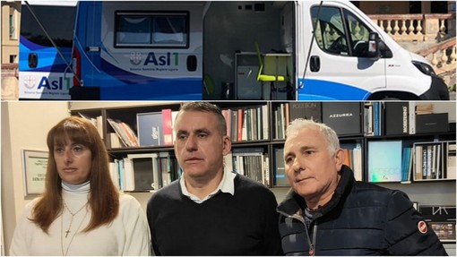 Sanità, laboratorio mobile dell'Asl1 a Camporosso: la proposta dei consiglieri Morabito, Arsì e Freno (Foto)