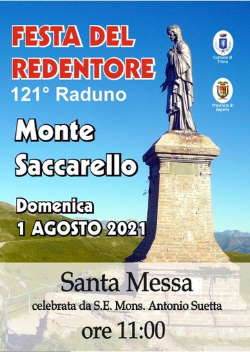 Domenica prossima, il 121° raduno sul Monte Saccarello dell'Associazione 'Festa del Redentore'