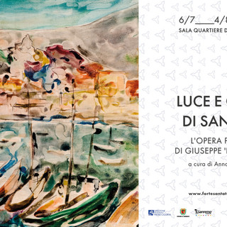 “Luce e colori di Sanremo”,  l’opera pittorica di Giuseppe “Pipin” Ferrari al Forte Santa Tecla