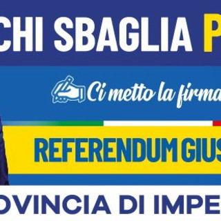 Domani riprende la raccolta firme per la campagna referendaria sulla Giustizia della Lega