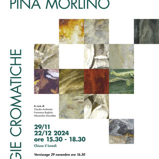 Bordighera, venerdì l'inaugurazione di “Elegie Cromatiche”: mostra personale di Pina Morlino