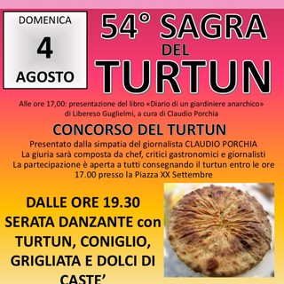 Castel Vittorio: domenica 4 agosto la 54° edizione della Sagra del Turtun