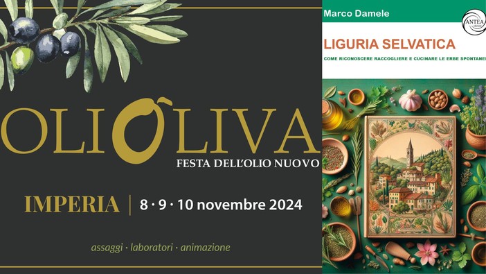 Oliova2024, domenica la presentazione di &quot;Liguria Selvatica&quot;