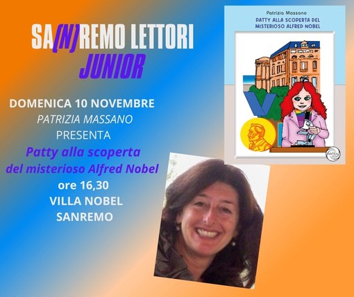 Patrizia Massano inaugura “San(n)remo Lettori Junior”: appuntamento domenica a Villa Nobel